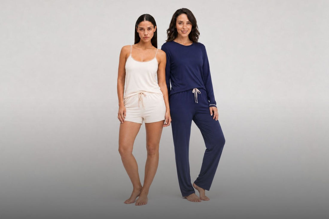 Banner da coleção de pijama feminino conjunto 2 peças — página inicial Marsele