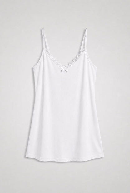 Camisola feminina palace branco — foto somente do produto, sem modelo